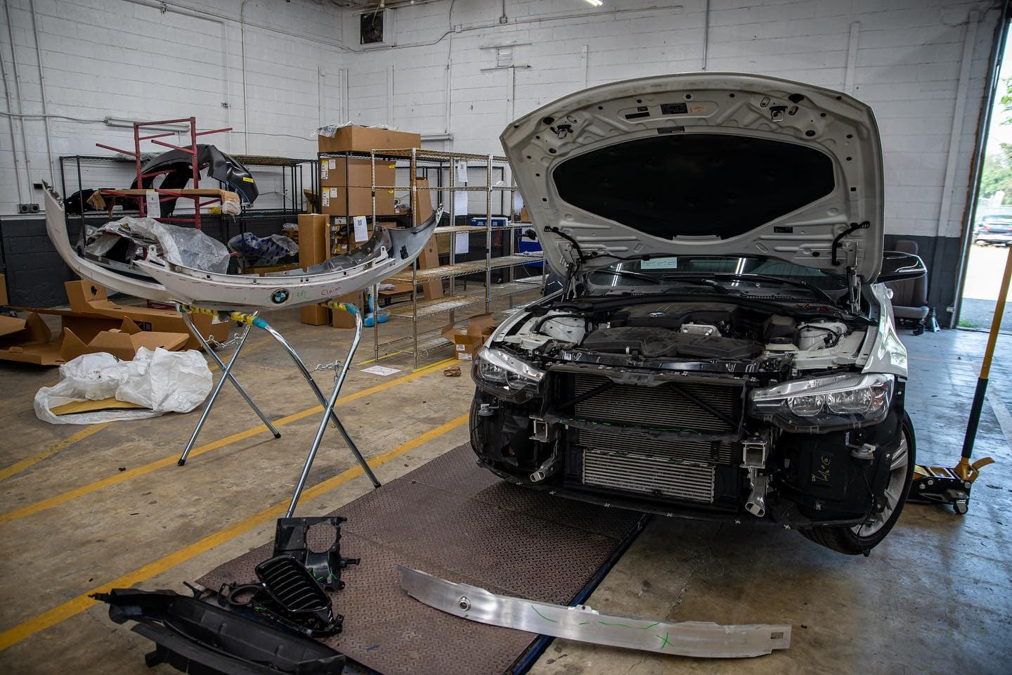 Restored vehicle at C&D Auto Body